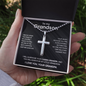 Luxury cross necklace - to my Grandson