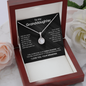 Crystal necklace - To my Granddaughter