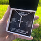 Luxury cross necklace - To my Grandpa