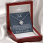 Crystal necklace - To my beloved Sister