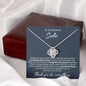 Crystal necklace - To my beloved Sister