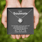 Sterling Silver Necklace - To my Soulmate