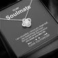 Sterling Silver Necklace - To my Soulmate