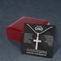 Luxury cross necklace - To my Dad
