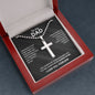 Luxury cross necklace - To my Dad