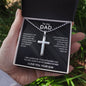 Luxury cross necklace - To my Dad