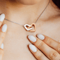 Silver necklace - To my Daughter from Mom
