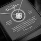 Sterling Silver Necklace - Daughter, I love you