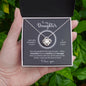 Sterling Silver Necklace - Daughter, I love you