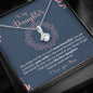 White gold necklace - To my Daughter from Mom