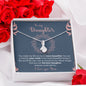 White gold necklace - To my Daughter from Mom