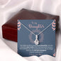 White gold necklace - To my Daughter from Mom