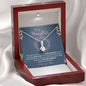 White gold necklace - To my Daughter from Mom