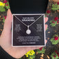 Crystal necklace - To my beloved Grandma