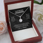 Crystal necklace - To my beloved Grandma