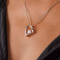 Sterling Silver Necklace - With Real Rose - To My Baby