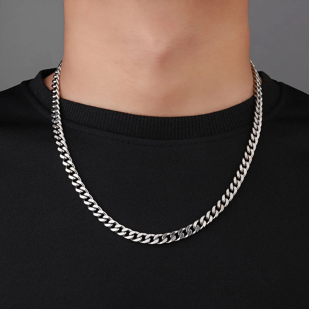 Cuban Chain - Stainless Steel Necklace